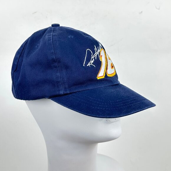 Vintage NASCAR Racing Hat Cap Ron Hornaday #16 NAPA Blue Signature Adjustable - Picture 3 of 16